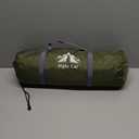 Night Cat Backpacking Tent for One 1 to 2 Persons Lightweight Waterproof Camping Hiking Tent for Adults Kids Scouts Easy Setup Single Layer 2.2x1.2m (1 Person (7.0*3.8*3.6ft), Army Green)