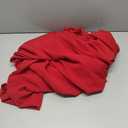 Orquwen Woman Dress Red XL