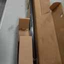 Ivilon Drapery Treatment Window Curtain Rod - Square Design 1 1/8 Rod. 28 to 48 Inch. Black