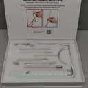 NuDerma Clinical Skin Therapy Wand - Portable Skin Therapy Machine w 6 Fusion Neon + Argon Wands  Anti Aging - Clarifying - Skin Tightening & Radiance - Wrinkle Reducing
