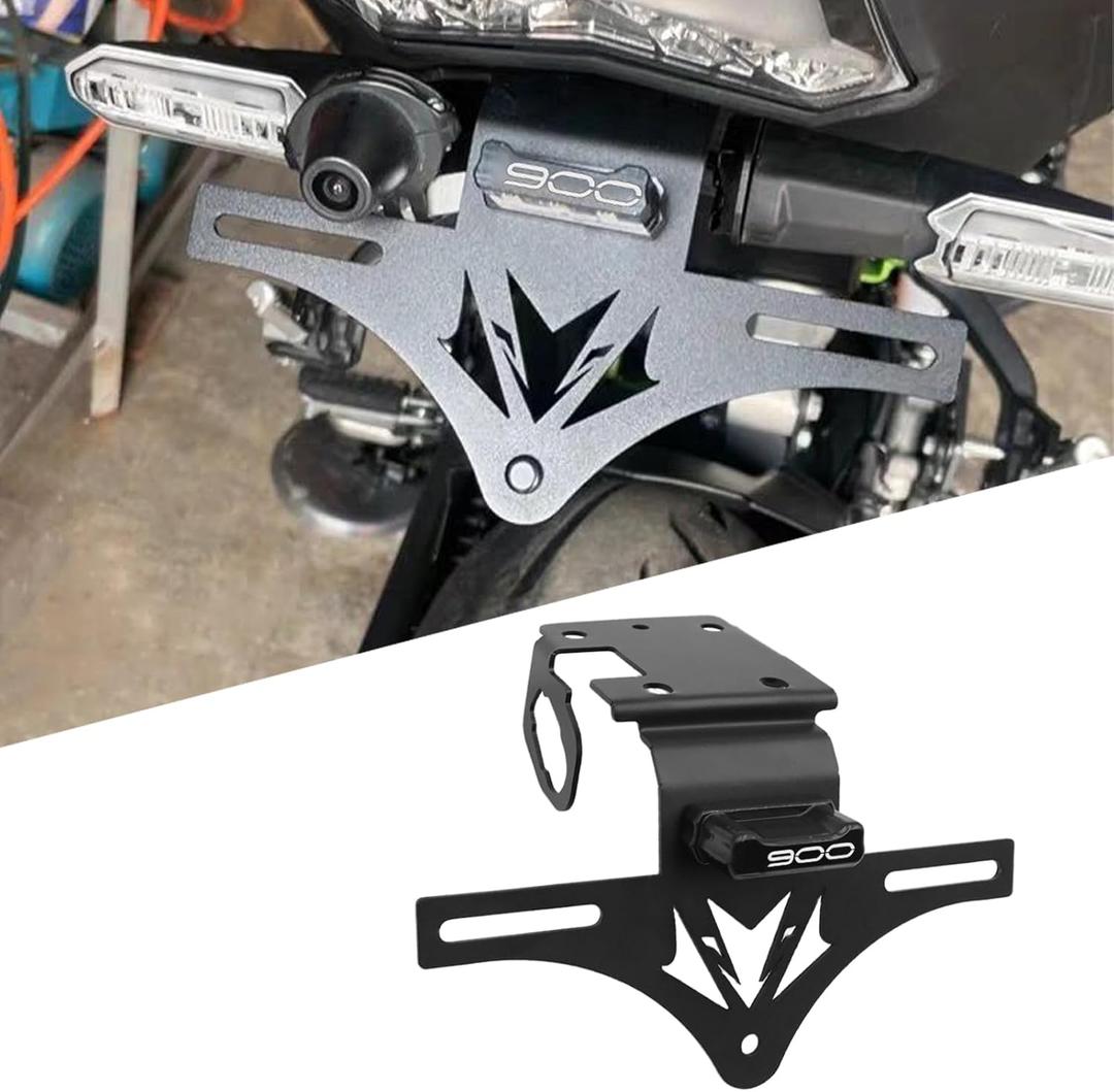 for Z900 z900 2025 Model Accessories License Plate Frame Motorcycle Short Tail License Plate Bracket License Plate Frame Tail Organizer