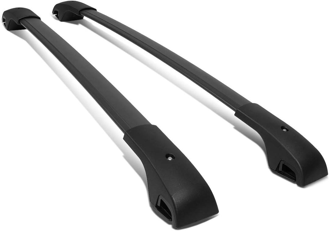 Factory Style Matte Roof Rack Rail Cross Bar 