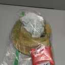 ALLAURA 3pc Donald Costume Kit  Blonde Wig, Red Tie, Flag Pin  Compatible with Pres Donald Wig Halloween Costume for Adults, Couples, Cosplay, Political Events, Parody Outfits, Toupee Wig Look