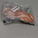 Clip On Strainer Silicone for all Pots and Pans, AUOON Pasta Strainer Clip on Food Strainer for Meat Vegetables Fruit Silicone Kitchen Colander (Standard 8.86 x 3.55 in, Orange)