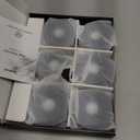 Rechargeable Puck Lights with Remote, Black 2400mAh Battery Touch Light, Magnetic Tap Light Wireless LED Under Cabinet Lighting Mini Push Button Lamp, Sitck On Lights for Kitchen, Closet, Book Shelf