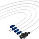 FIRSTINFO A1102EH4 New Accessories 5 Piece Oil Nylon Tube Hose for Pneumatic/Manual Oil Changer Vacuum Fluid Extractor Pump