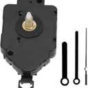 DIY Wall Clock Movement Kits,Clock Parts,DIY Movement Kits Battery Power Supply Accurate Timekeeping Quiet Noiseless ABS Plastic Pendulum Type Movement Kit