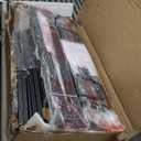 MAF Metal 18 Inch Full Size Platform Bed Frame with Anti-Collision Round Legs, Black 3500 Lbs Heavy Duty Bed Frame with Wood Slats, No Box Spring Needed, Easy Assembly