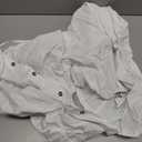 Bbalizko Mens Short Sleeve Button Up Shirts Linen Cotton Beach Tops Spread Collar Plain Summer T Shirt with Pocket (X-Large)