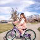 JOYSTAR NEO 20 Inch Girls Bike for Ages 6-10 Years Old Boys & Girls, 20 Inch Kids Mountain Bike with Training Wheels & Handbrake & Kickstand Purple