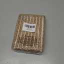 Braided Bath Mat,Boho Small Bathroom Rugs Non Slip Washable Super Absorbent Quick Dry Farmhouse Bathroom,Bedroom Decor,17"x24"Brown