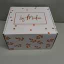 By Madee HEAVYWEIGHT Fancy Disposable Dinnerware Set  175-Piece Ivory and Scalloped Rose Gold Disposable Plates, Cutlery & Linen-Feel Napkins, Elegant Nice for Weddings & Party (25 Guests)