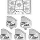 WB03X25796 Gas Cooktop Knob Fits for GE Stove Knobs, Fit Model PGP953SET1SS PGP986SET1SS PGP976SET2SS PGP959SET4SS - Replaces WB03T10326 AP5986232 PS11721433 4362262 Burner Range Knob - Pack of 5