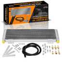LPD47391 40k Transmission Oil Cooler Kit Compatible with Heavy Duty 40,000 GVW Max, Low Pressure Drop LPD47391 with Mounting Hardware