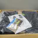 Wide Stadium Seats with Back Support for Bleachers, 2 Pack Bleacher Seat with 5" Thick Comfy Padded Cushion, 6 Adjustable Angle & Cup Holder, Portable Stadium Chair for Sport Events