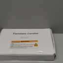 Raycare Flameless Candle with Remote Timer  9 Flickering Acrylic Battery Operated LED Pillar Candles with Embedded Star String for Valentine's Day, Home Decor, and as a Gift (Ivory)