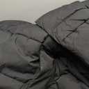 Amazon Essentials Mens Hooded Long Puffer Coat (4X-Large Big, Black)