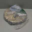 MAONAME Round 13" Gold Charger Plates, Set of 6, Reef Plate Chargers for Dinner Plates, Plastic Table Chargers for Wedding, Thanksgiving, Christmas