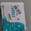 50 Pack Luer Lock 1ml 27Ga - 1 Inch Sample Measuring Syringe Lab Supplies, Individually Sealed Wrapped