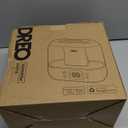 Dreo Smart Humidifiers for Bedroom, Top Fill 4L Supersized Humidifier Large Room with 28 dB, 36H Runtime, Touch/APP/Voice Control, Nightlight, Cool Mist Humidifiers for Baby, Plants, Indoor, Black