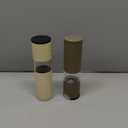 LARS NYSØM Salt and Pepper Grinder Set Manual, Stainless Steel Salt and Pepper Mills with Adjustable Ceramic Grinder I Design Spice Shakers (Brown/Beige)