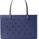 BOGG BAG - Original, Extra Large Tote Bag - 19in L x 9in W x 14in H - Lightweight, Washable, Durable - All Purpose EVA (Are You Azure)