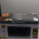 West Bend 1.1 Cu. Ft. Touch Microwave in Stainless Steel