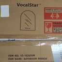 VocalStar Frameless Arch Mirror, 18" x 26" Bathroom Wall Mirror with Beveled Edge, Modern Decorative Vanity Mirrored for Living Room, Entryway, Bedroom | 1/4-Inch Shatterproof Glass