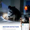 Hidden Camera for Home Use, Mini Security WiFi Camera, HD 1080P Outdoor/Indoor Night Vision Cam for Baby, Pets, Compatible with Smartphone, Tablets G/Y3 (Black)