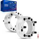 KAX 6x5.5 to 5x5.5 Wheel Adapters,2 inch 6 Lug to 5 Lug Wheel Adapters (Changes Bolt Pattern) fit for Silverado 1500, Sierra 1500, Tahoe, Suburban 1500, Yukon, with M14x1.5 Studs 108mm Hub Bore,2Pcs