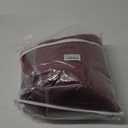 Timeles Velvet Recliner Chair Cover, 100% Waterproof Recliner Covers That Stay in Place with Pocket for Pets & Dogs (Oversized: 30", Burgundy)