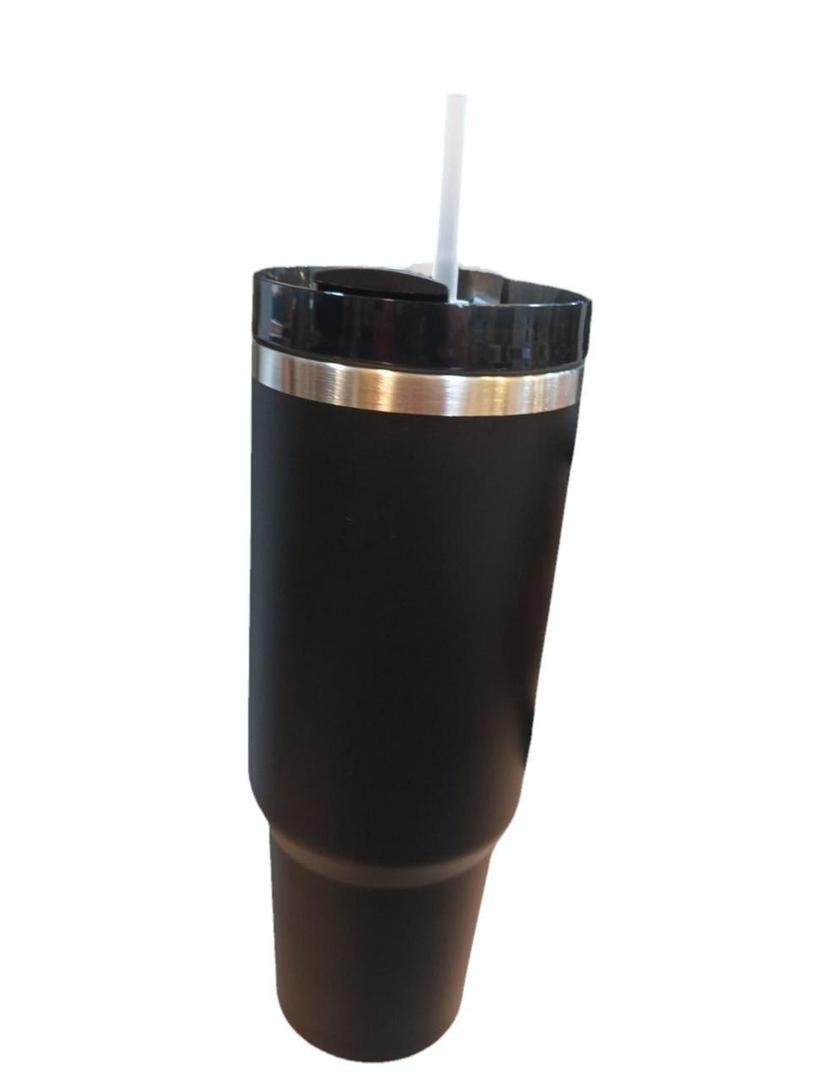 30 oz Stainless Steel Vacuum Insulated Tumbler | To Go Coffee Cup Iced Coffee Cups, Iced Coffee Sleeve, Travel Mug, Thermal Cup for Hot & Cold Drinks, Dunkin Cup (Black) | Vacuum Insulated, Thermal Mug, Hot and Cold Drinks, Dunkin Cup