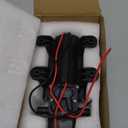 12 Volt Diaphragm Pump 5LPM 1.35 GPM 116PSI Self Priming Sprayer Pump 12V DC Fresh Water Diaphragm Pressure Pump for RV Camper Marine Boat Lawn (60W)