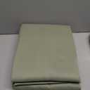 DONREN Sage Green Pinch Pleated Blackout Curtains with Hooks - 84 inch Length Room Darkening Thermal Insulated Window Curtain Panels for Living Room Bedroom 2 Panel 40" Wx84 L