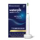 Waterpik Sensonic Sonic Electric Toothbrush, Rechargeable Toothbrush for Adults with 3 Modes, Travel Case, USB Charger, White STW03W020