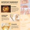 5 Pack Deep Collagen Anti Wrinkle Lifting Mask,Bio-Collagen Hydrogel Facial sheet for Glass Glow Skin,Overnight Moisturizing Face Mask for All Skin Types