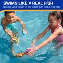 SwimWays Rainbow Reef Fish Toy, Kids Swimming Accessories & Water Toys, Learn to Swim Pool Toys for Kids Ages 5 & Up, Batteries Included, Guppie Goldberg