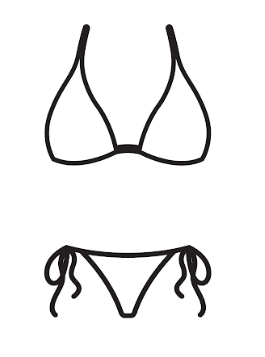 Swimsuit S Black No Brand