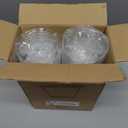 Dealusy 100 Pack 9 oz Clear Plastic Cups, Sturdy & Food Safe Disposable Plastic Cups for Wine Cocktail Punch