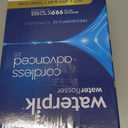 Waterpik Cordless Advanced 2.0 Water Flosser For Teeth, Gums, Braces, Dental Care With Travel Bag and 4 Tips, ADA Accepted, Rechargeable, Portable, and Waterproof, Gray WP-587, Packaging May Vary