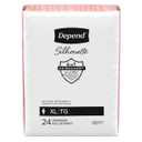 Depend Silhouette Incontinence & Postpartum Underwear for Women - Maximum Absorbency 24 Count, 2 Packs