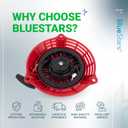 BlueStars GCV160 Pull Start Recoil Starter - Compatible with Honda GCV135 GCV160 GC135 GC160 EN2000 HRU19 Generator Engine Lawn Mower Pressure Washer Parts - Replace 28400-ZL8-023ZA 28400-ZL8-013ZA