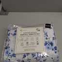 RUVANTI 100% Cotton King Size Sheets Set, 4 Pieces, Soft & Breathable Percale Weave Bedding, Deep Pocket 16", Hotel Standard, Crisp Cool Feel, Durable, Perfect Floral Bed Sheet, Annual