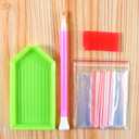 BOHADIY 5D Diamond Art Kits for Adults, Halloween Diamond Painting for Adults Full Round Drill, DIY Pumkin Skull Paint with Diamond Dots Gem Art Craft Set Picture Gift 12x12inch