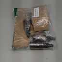 4 Pack, 1 oz Thick Dark Amber Glass Dropper Bottles with 1 Funnels & 4 Labels - 30ml Tincture Bottles with Eye Dropper - Leakproof Essential Oils Bottle - Storage and Travel for Beauty or Health