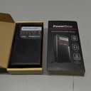 PowerBear Portable Radio | AM/FM, 2AA Battery Operated with Long Range Reception for Indoor, Outdoor & Emergency Use | Radio with Speaker & Headphone Jack (Black)