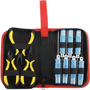 RC Tools Kits Box Set 10 in1 Screwdriver Pliers Hex Repair for Helicopter Multirotors