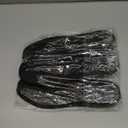 XINIFOOT 3 Pairs Breathable Shock Absorption Sport Shoe Insoles Elastic Soft Running Shoes Pad Replacement Insole for Men&Women Black (S Men 5-6.5 / Women 7-8.5)