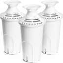 Water Filter Replacement Compatible with Brita Water Pitchers and Dispensers, by DESENRUIS for Classic 35557, OB03, Mavea 107007, Reduce Chlorine and Bad Taste, BPA free, Pack of 3