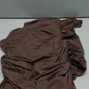 Kwunbwa Women's Sleeveless Ruched Maxi Dress Sexy Irregular Bodycon Casual Elegant Club Party Cocktail Long Dresses,L, Brown